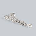orecchini pendenti silver elegance argento rodiato cubic zirconia collezione silver elegance bianco