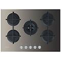 - piano cottura ing 72t / td a gas 5 fuochi gas colore marrone