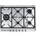 - piano cottura a gas srv575gh5 68 5cm-inox