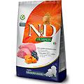 n&d grain free pumpkin puppy medium/maxi agnello e mirtillo 12 kg croccantini per cani 1&deg;