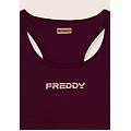 top sportivo con retro vogatore elasticizzato potent purple donna extra small