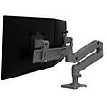 ERGOTRON supporto monitor tv scrivania ( 8 kg ) vesa 100 x 100 lx pro series desk mount dual direct arm grey