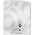 luce ambiente design applique mir&ograve; 23x8 cm bianco