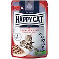 buste meat in sauce 12 x 85 g umido per gatto manzo delle prealpi