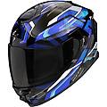 casco exo-gt sp air augusta nero / grigio / blue nero grigio blu xl