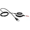 - evolve 80 uc stereo stereofonico beige padiglione auricolare cablato 3. 5mm / usb sovraurale