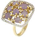 anello donna oro giallo bianco gl100444