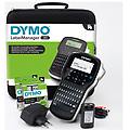 labelmanager 280 kit etichettatrice portatile ricaricabile tastiera qwerty con custodia e 2 nastri