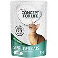 sterilised cats senza cereali coniglio in gelatina set % 24 x 85 g