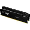 technology fury beast 64gb 6000mt/s ddr5 cl30 dimm (kit of 2) black expo