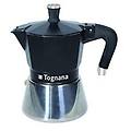 caffettiera alluminio 3 tazze sphera induction cromo e nero ws43003spha