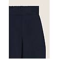 pantaloni in twill di lyocell lunghezza cropped dark sapphire direct dyed donna medium