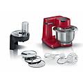 serie 2 mum robot da cucina 700 w 3 8 l rosso (mums2er01)