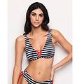 costume a vela con coppe estraibili sailor / righe / 5 righe
