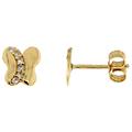 orecchini farfalla oro giallo gl101451