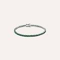 bracciale tennis silver rainbow argento rodiato cubic zirconia collezione silver rainbow bianco