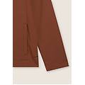 felpa donna full-zip con inserti in tessuto micro-trecce rawhide donna large