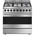 master b91gmx2 cucina gas acciaio inossidabile a