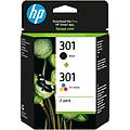 Hp N9j72ae 2 Cartucce Originali 301 Nero Colore