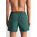 costume boxer mare tinta unita lunghezza media uomo verde taglia m