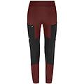 puez dry resp w pantaloni trekking donna dark red/black/white i40 d34