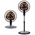 ventilatore caldo e freddo in carbonio caldo 2 kw freddo 35 w nero