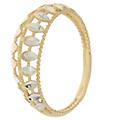 anello donna oro giallo bianco gl100931