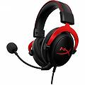 hyperx cloud ii – cuffie da gaming (nero-rosso)