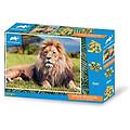 grandi giochi - puzzle animal planet prime 3d leone