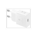 caricabatteria usb type-c super fast 25w da 25w bianco