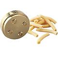 maccheroni lisci a910/3 accessorio trafila in bronzo per creare la pasta fresca made in italy