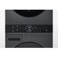 lavasciuga washtower wt1210bbf 12/10 kg classe a-platinum black