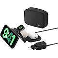 boostcharge pro caricatore wireless magnetico da viaggio 3 in 1 qi2 nero