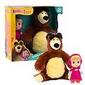 bambola con peluche 20 cm (12cm) masha e orso mha21000
