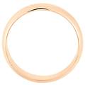 fede mantovana leggera 6 mm oro rosa collezione fede leggera 750/1000 oro rosa