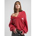 maglione oversize a coste