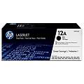 confezione da 2 cartucce originali di toner nero laserjet 12a
