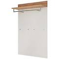 bertazzoni la pannello appendiabiti topix 96x29x147 cm bianco e rovere