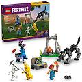 fortnite banana camp e set di candele 250 pezzi figure di lama e lupo