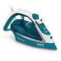 TEFAL ferro da stiro easygliss plus fv5737 durilium 2500w 220g/min turchese/bianco