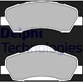delphi set di pastiglie freno lp2485 anteriore