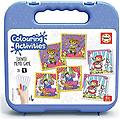 borras identic memo cuentos coloreables di puzzle colore vario 18211