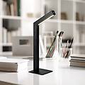 lampada da tavolo led a batteria skip nera mdf altezza 37 5 cm