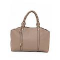 borsa shopping ecs m satchel beige