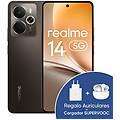 smartphone 14 5g 6 67 12 gb/256 gb 6000 mah titanio + caricabatterie 45 w + cuffie buds