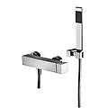 miscelatore esterno per doccia serie elle el168dcr cromato ottone