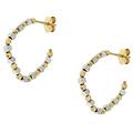 orecchini donna oro giallo bianco gl101106