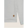felpa donna in viscosa tricot con zip e cappuccio animalier white sand donna extra small