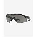 occhiali industrial m frame 2. 0 matte black con lenti grey