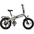 bicicletta elettrica pieghevole nxebx10gr 13 ah 36 v autonomia 70 km alluminio lcd